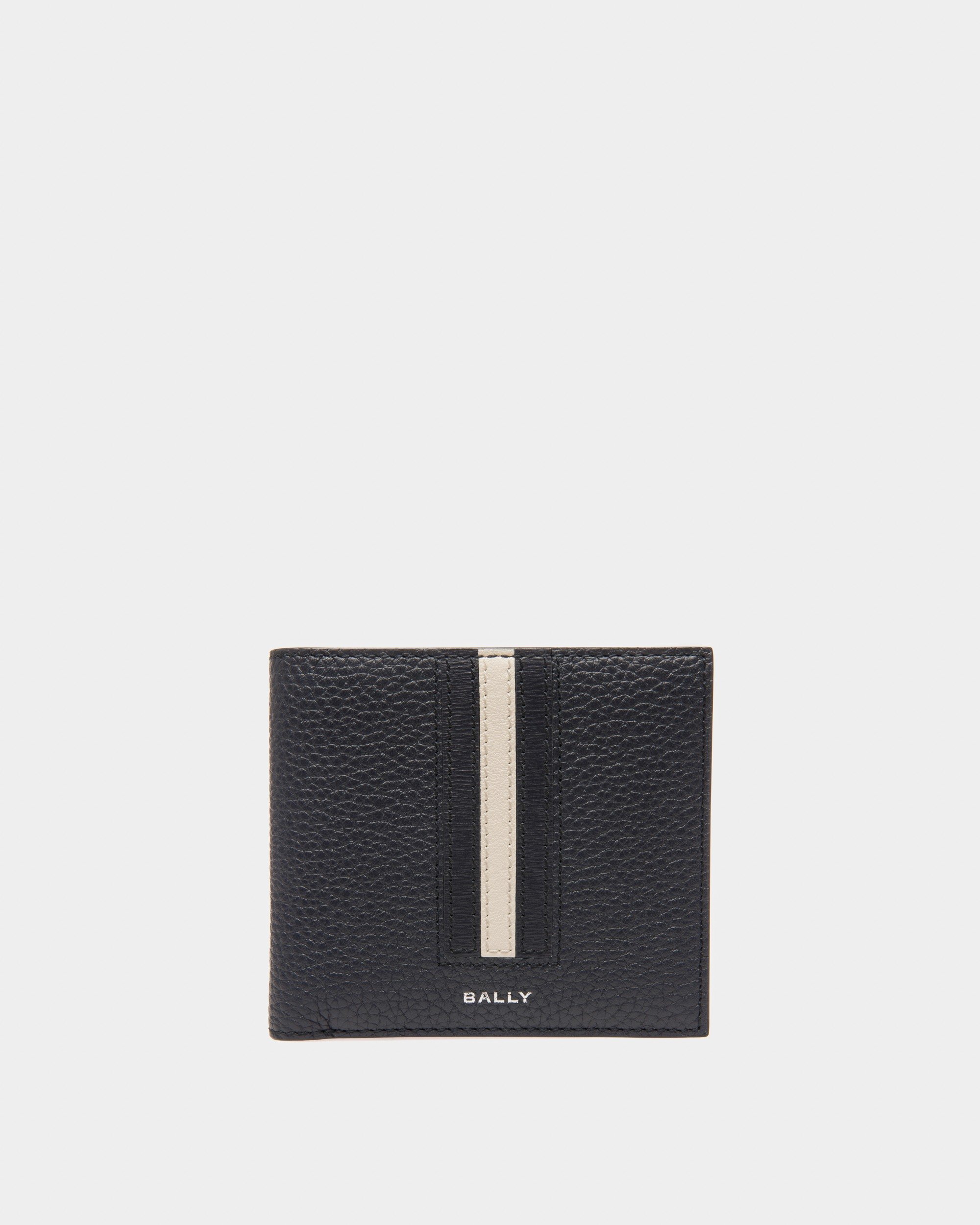 Ribbon Wallet In Midnight Leather