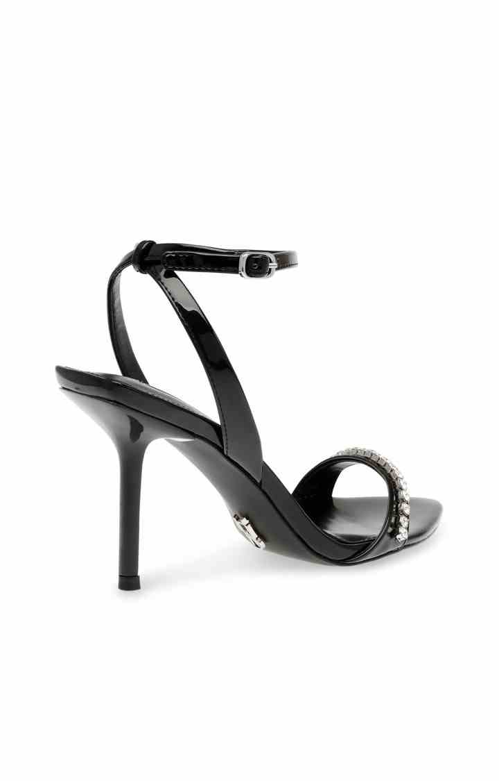 Fuels Black Heel Sandals