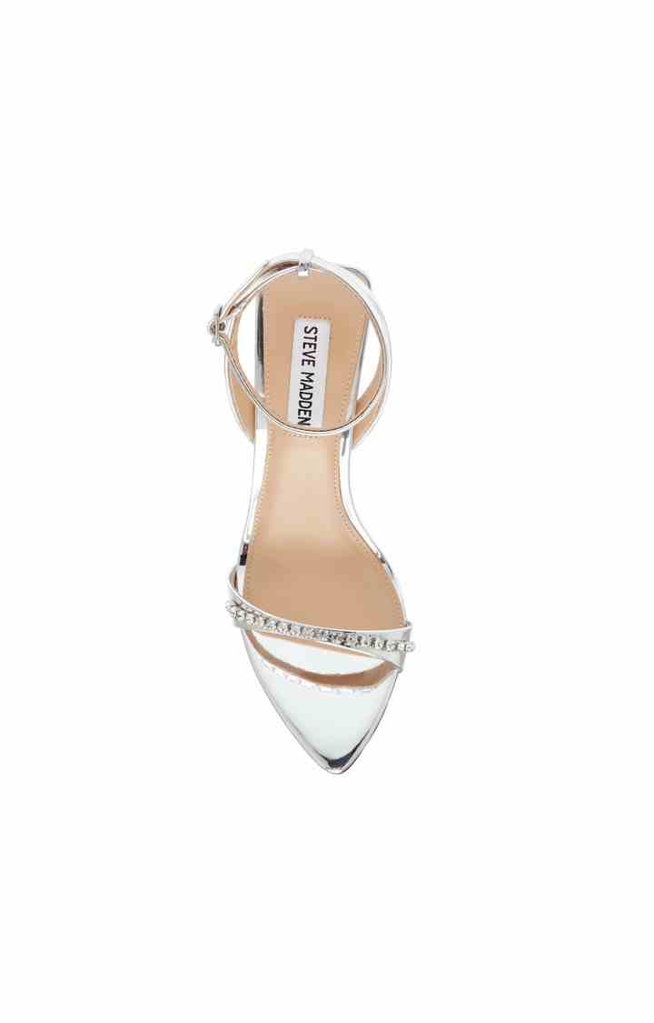 Fuels Silver Heel Sandals