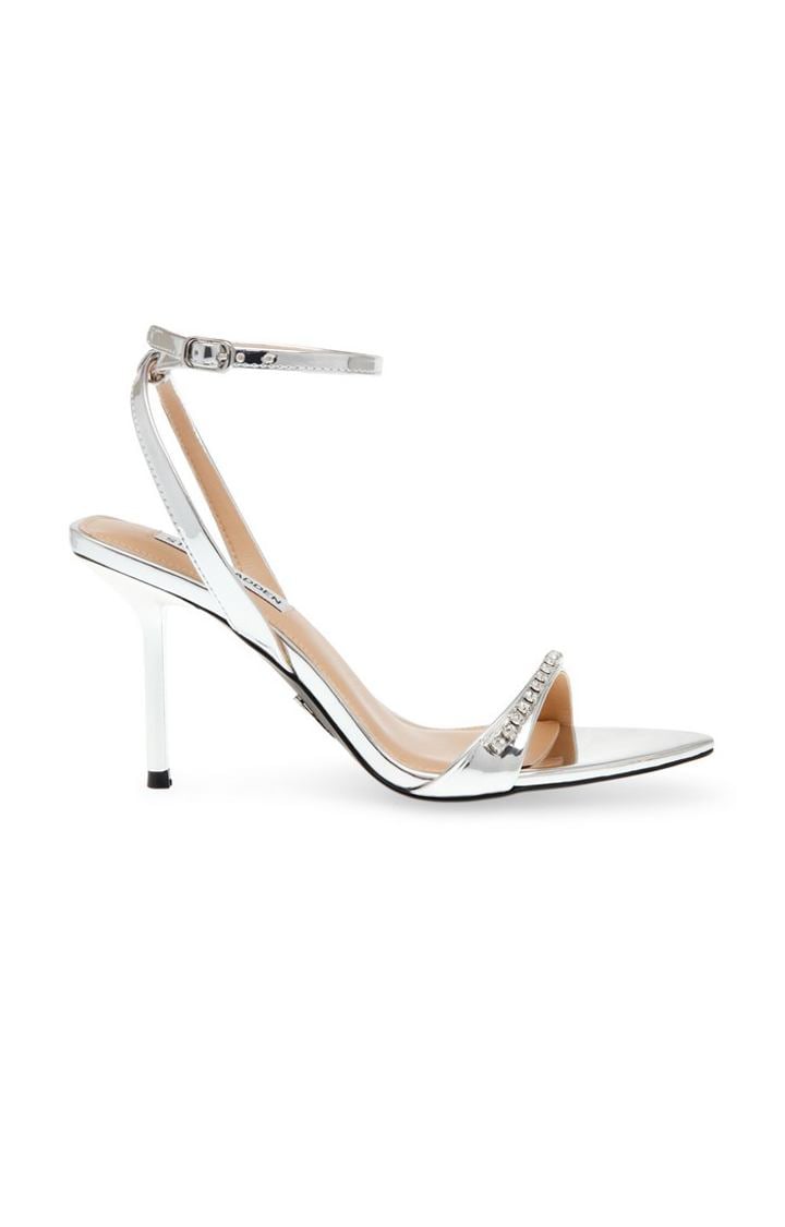Fuels Silver Heel Sandals