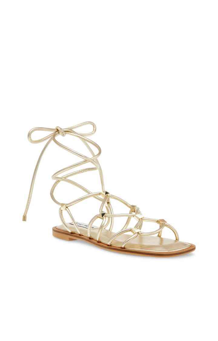 Zappy Gold Flats