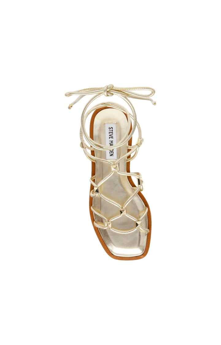 Zappy Gold Flats