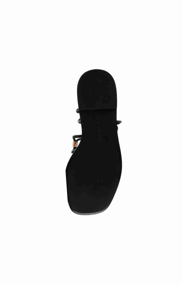 Zappy Black Flats