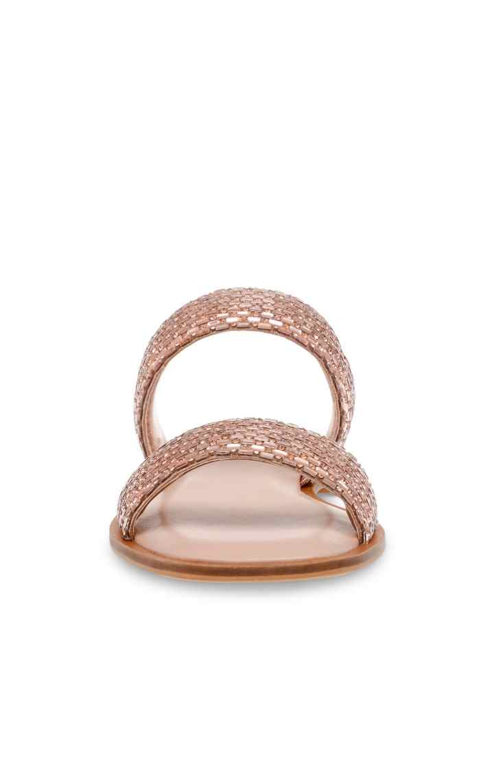 Zazzie Rose Gold Flats