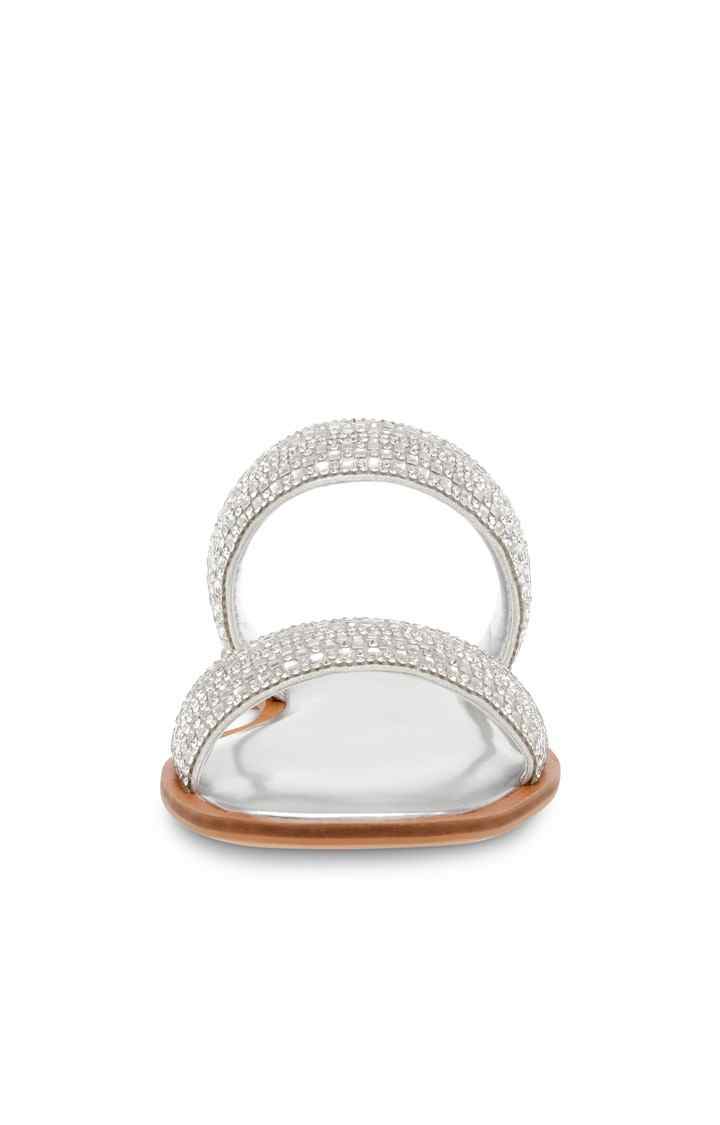 Zazzie Silver Flats