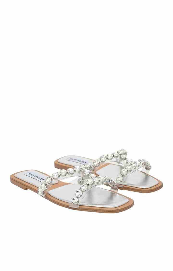 Chantel Silver Flats