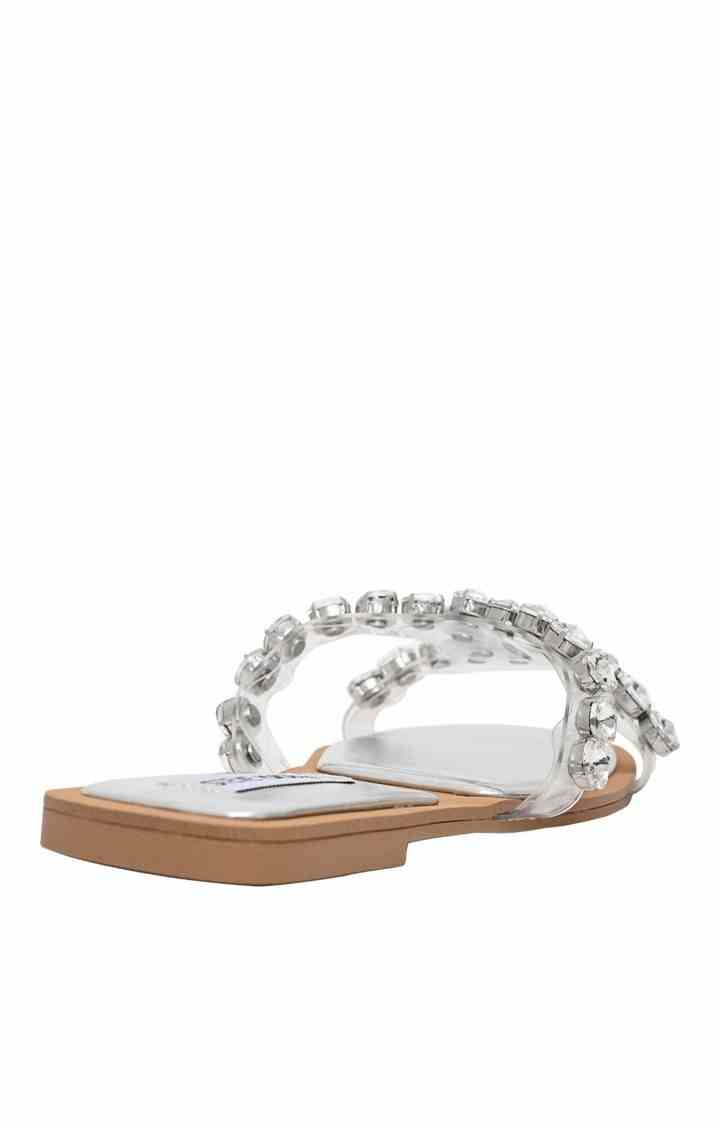 Chantel Silver Flats