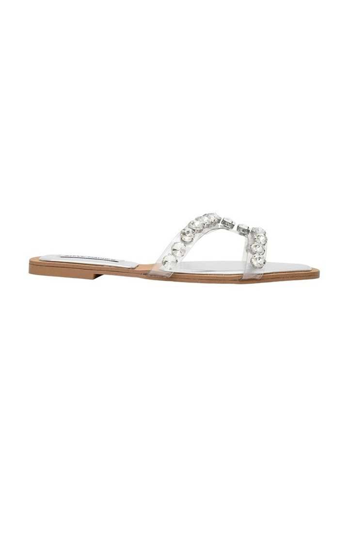 Chantel Silver Flats
