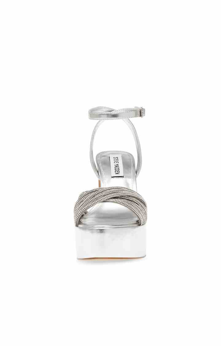 Kash Silver Heel Sandals