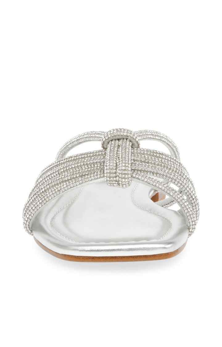 Maidie-R Silver Flats