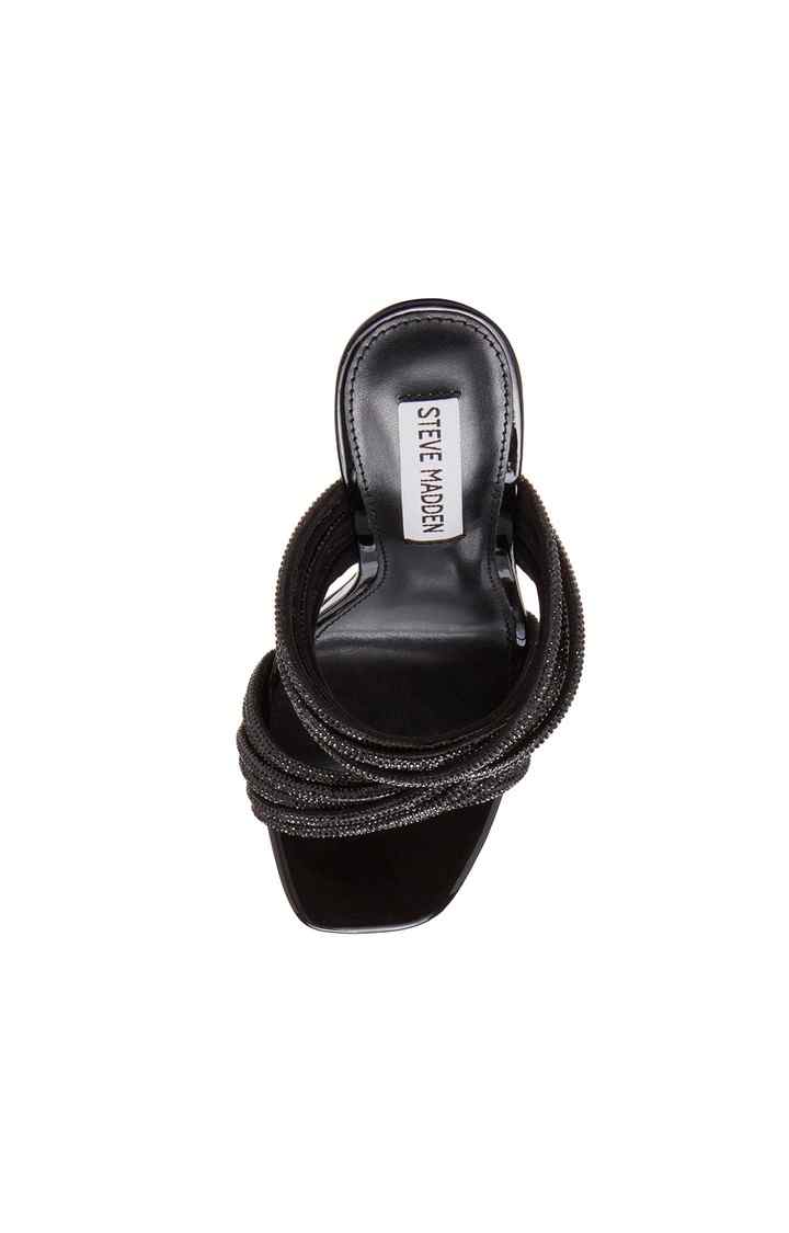 Novell Black Heel Sandals