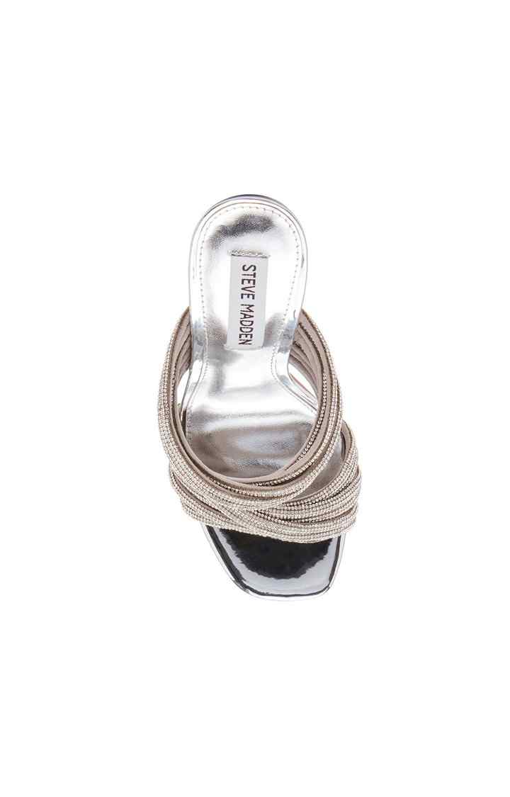 Novell Silver Heel Sandals
