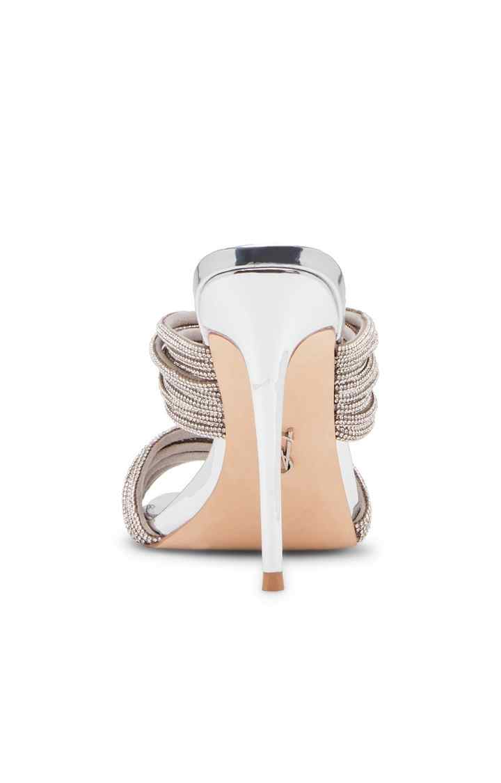 Novell Silver Heel Sandals