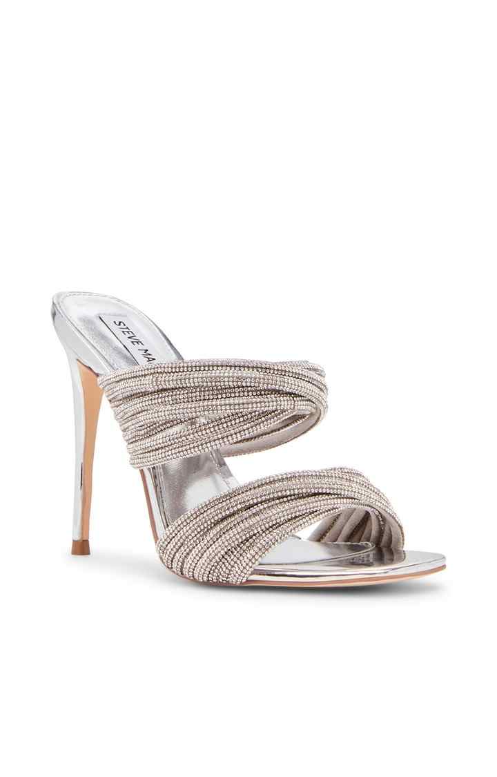 Novell Silver Heel Sandals