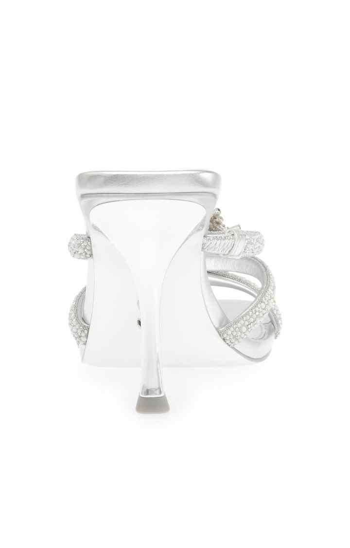Illume Silver Heel Sandals