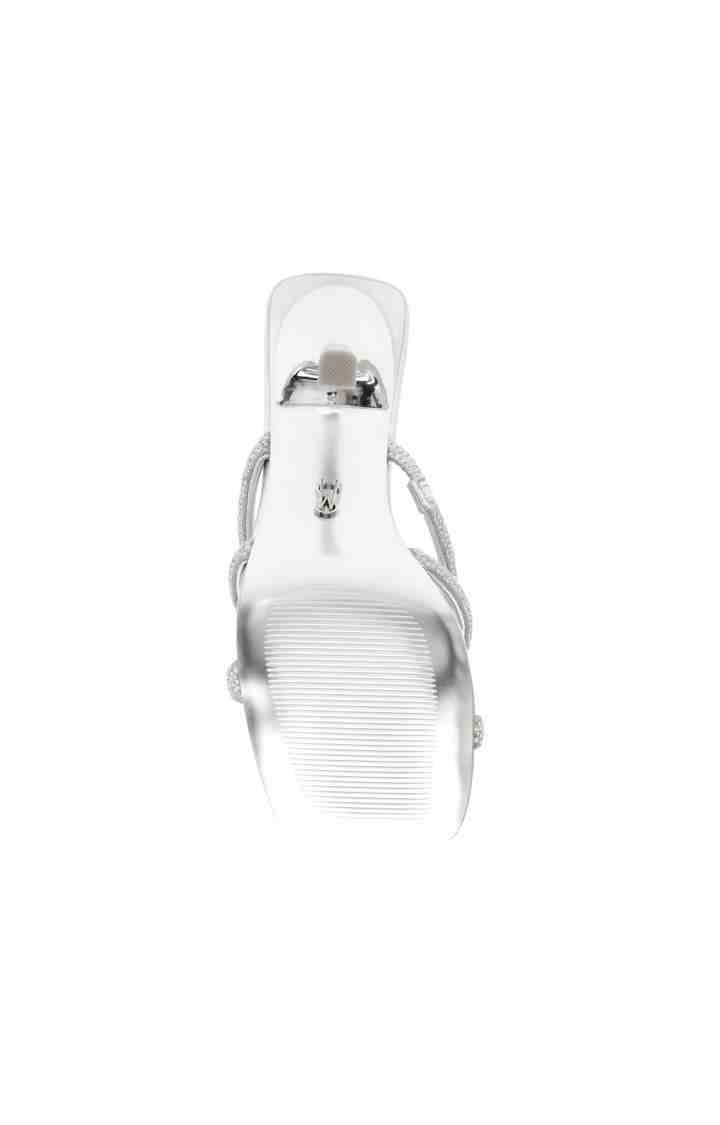 Illume Silver Heel Sandals