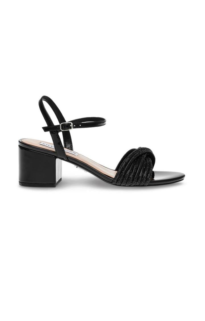 Ismeria Black Heel Sandals
