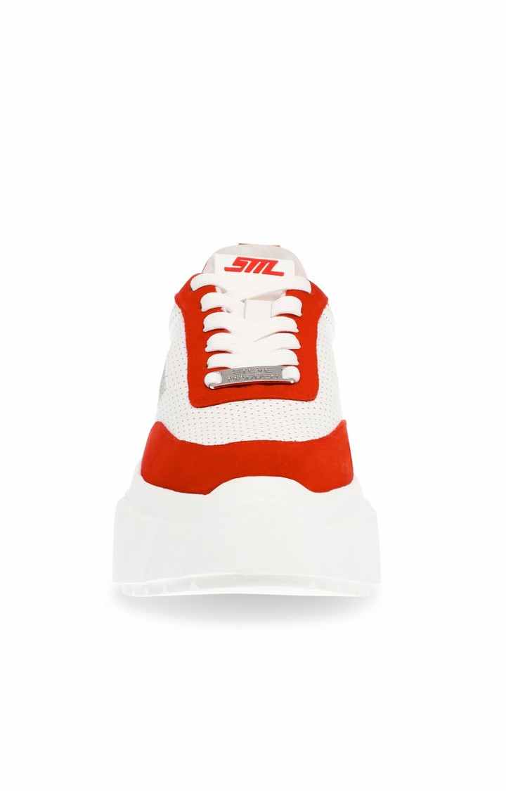 Cap Out Red Sneakers