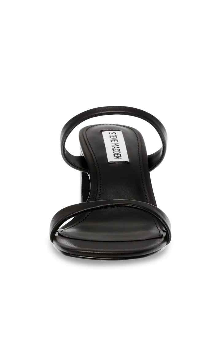 Ziya Black Heel Sandals