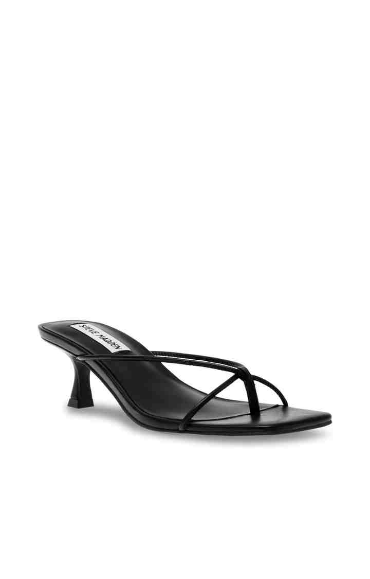 Brinnie Black Heel Sandals