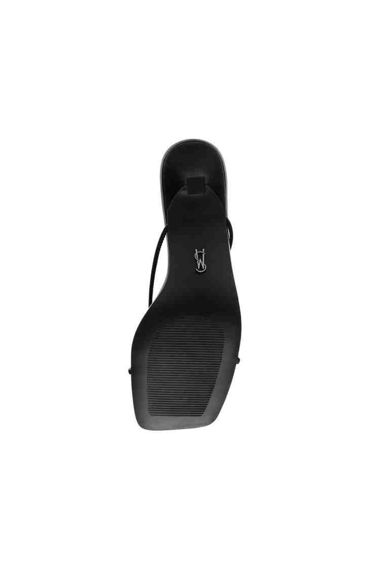 Brinnie Black Heel Sandals