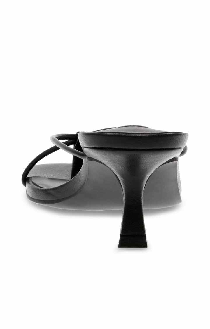 Brinnie Black Heel Sandals