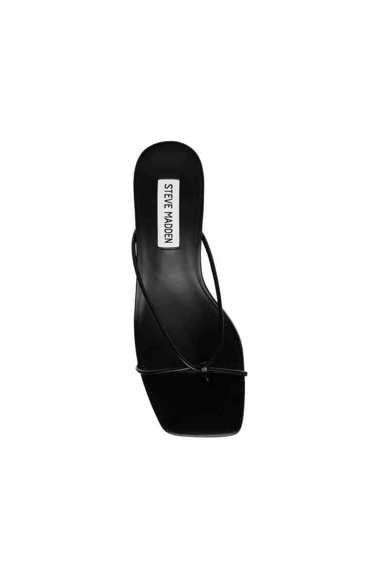 Brinnie Black Heel Sandals