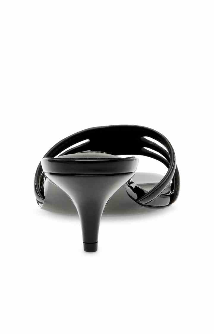 Kellsie Black Heel Sandals