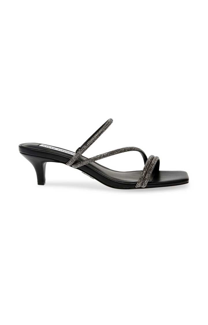 Katriana Black Heel Sandals