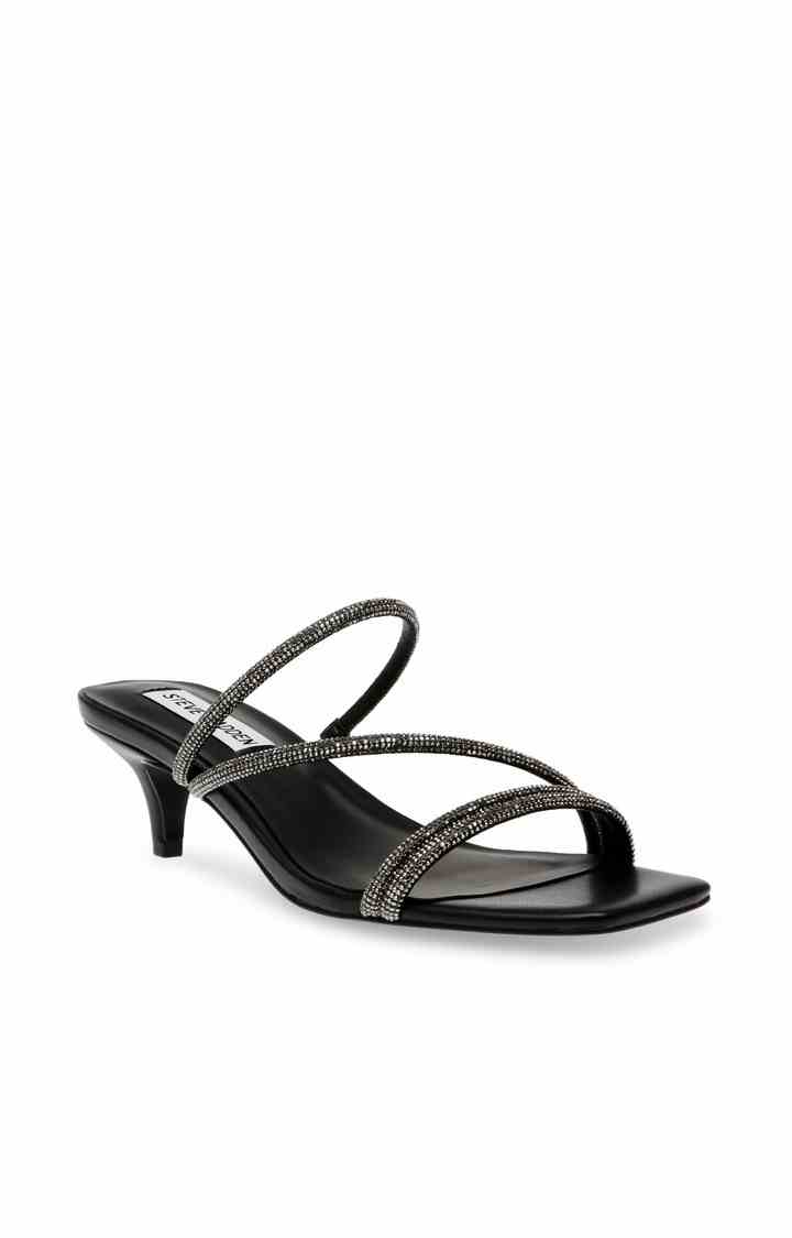 Katriana Black Heel Sandals