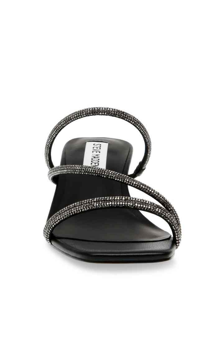 Katriana Black Heel Sandals