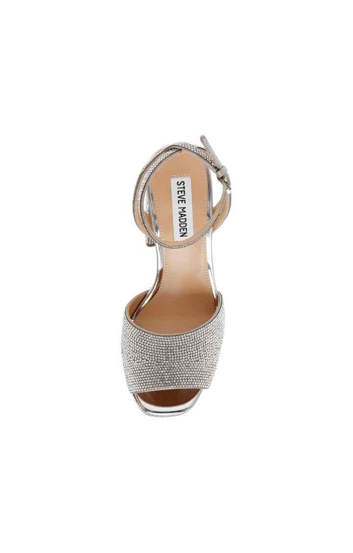 Lourdes-R Silver Heel Sandals