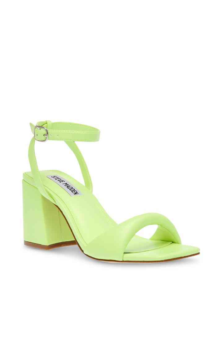 Bibi Yellow Heel Sandals