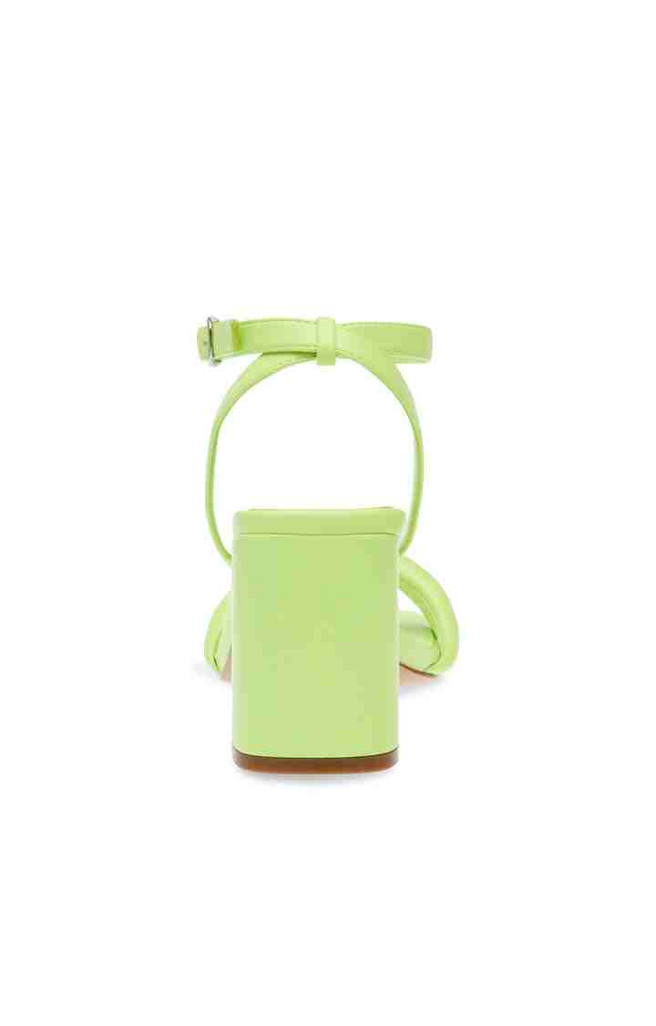Bibi Yellow Heel Sandals