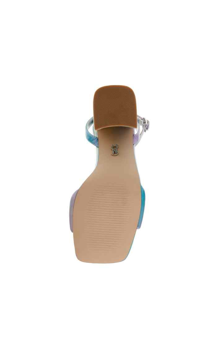 Bibi Blue Heel Sandals
