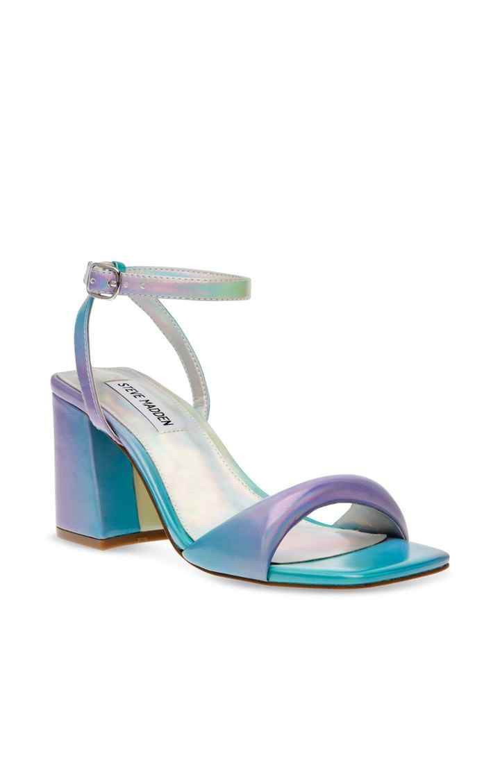 Bibi Blue Heel Sandals