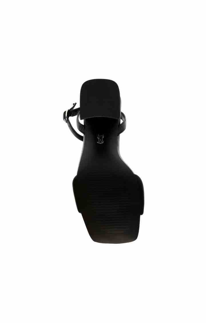Bibi Black Heel Sandals