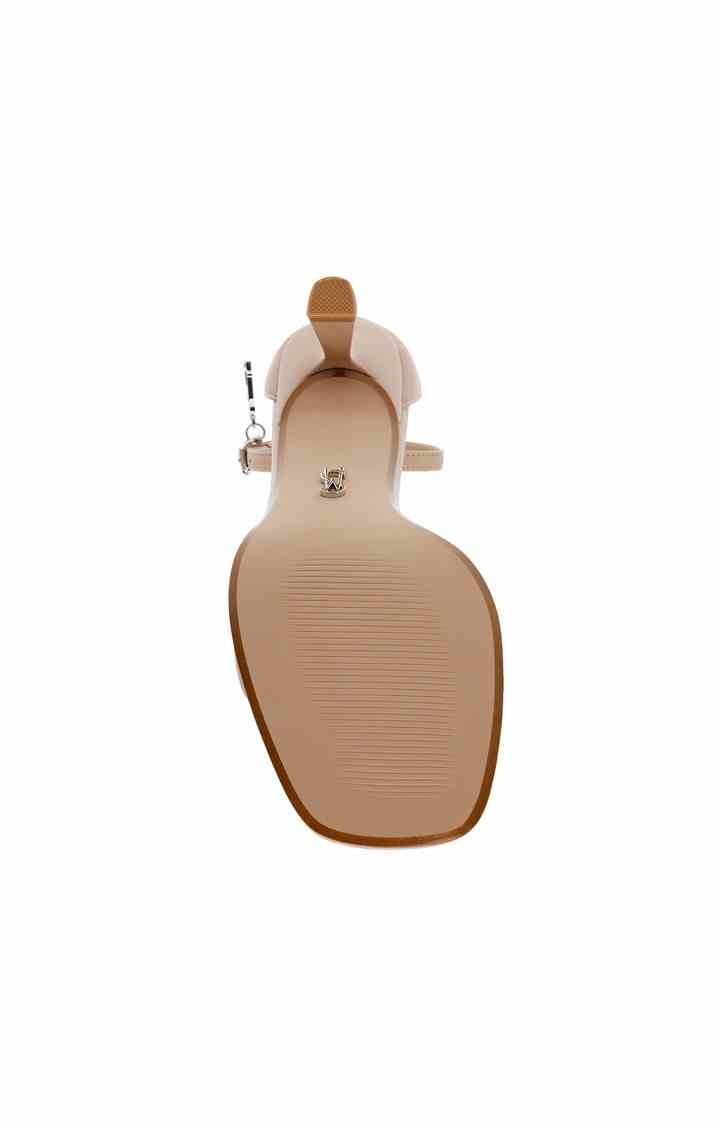 Bel-Air Tan Heel Sandals