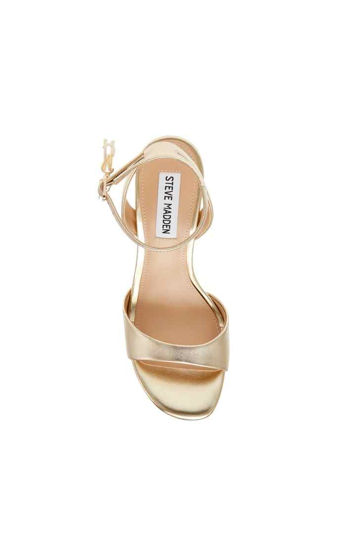 After Party Gold Heel Sandals