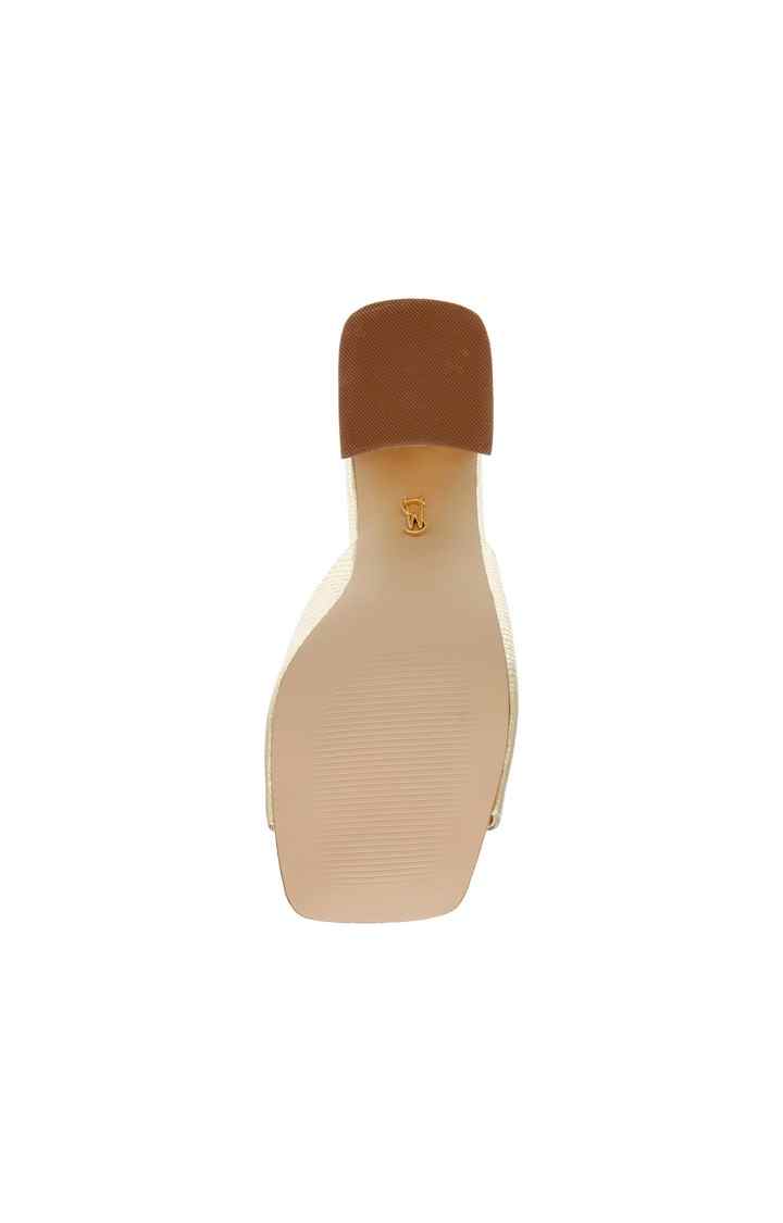 Laurene Gold Heel Sandals