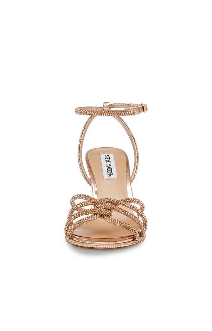 Kailyn-R Rose Gold Heel Sandals
