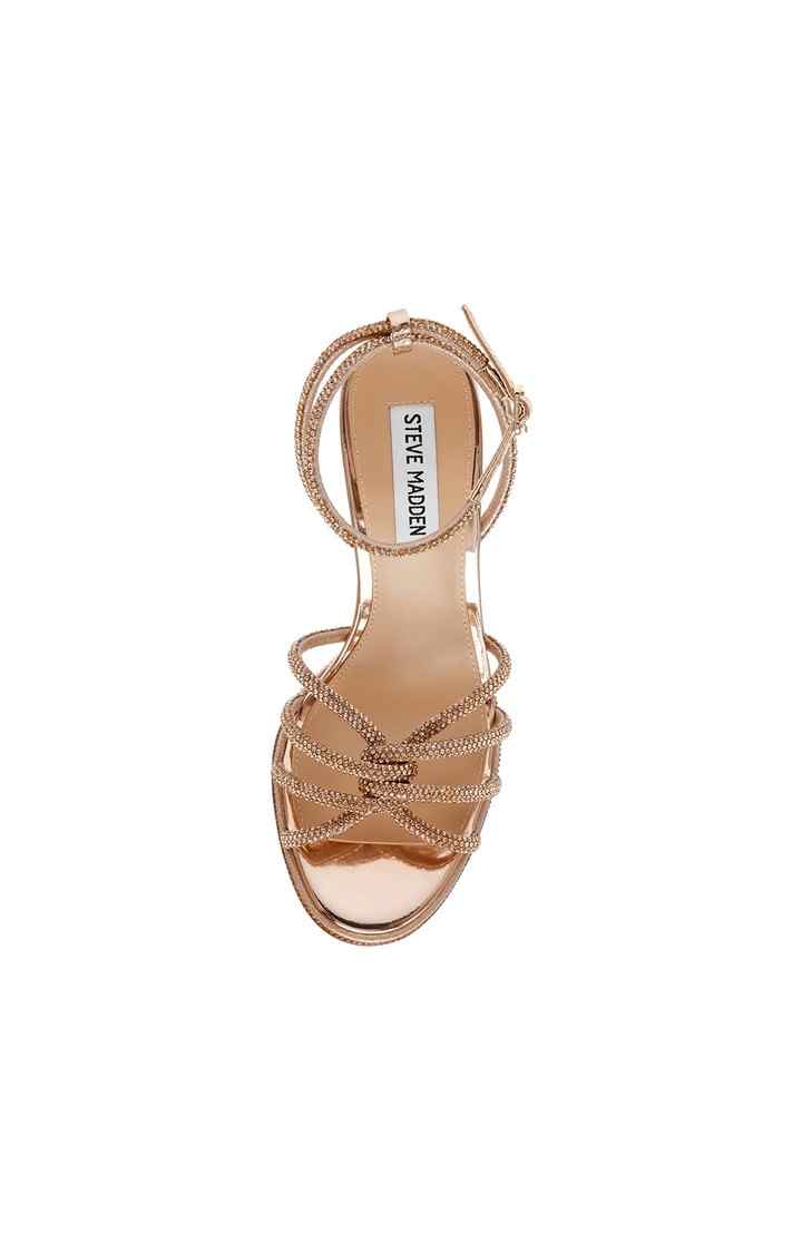 Kailyn-R Rose Gold Heel Sandals