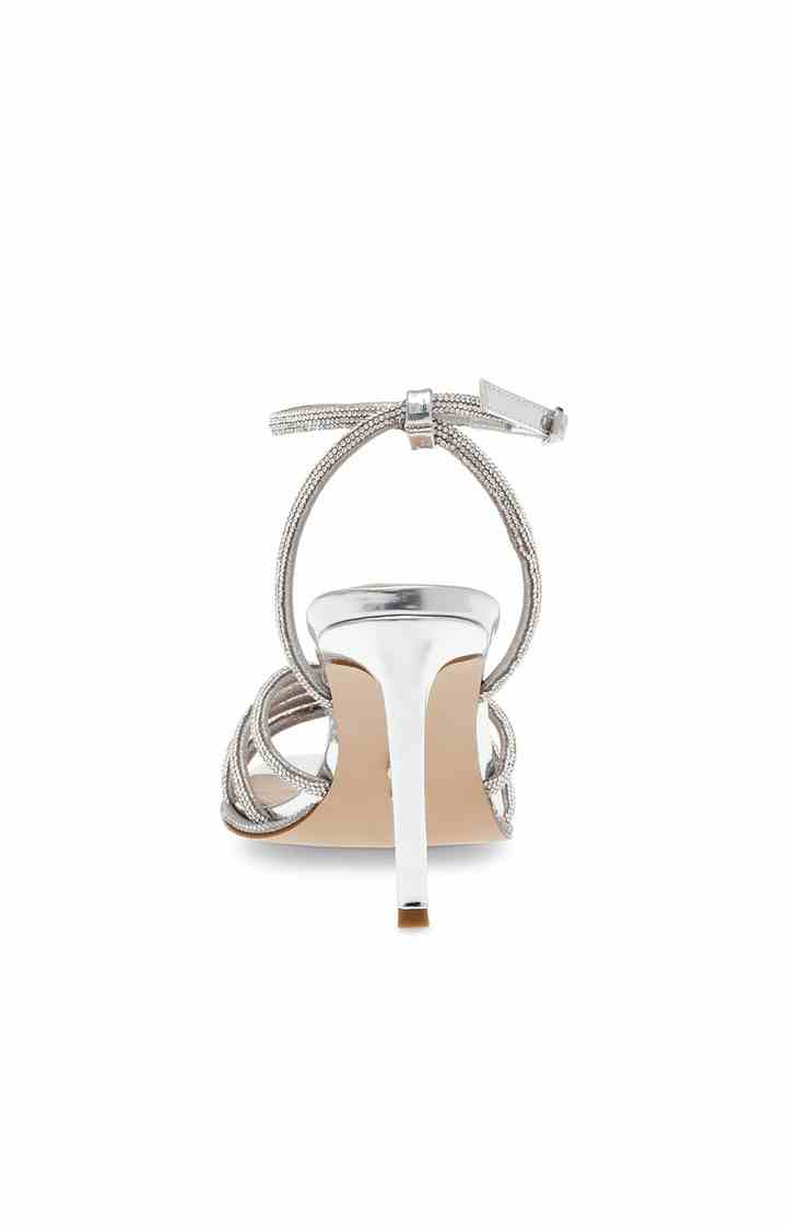 Kailyn-R Silver Heel Sandals