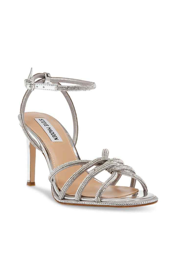 Kailyn-R Silver Heel Sandals