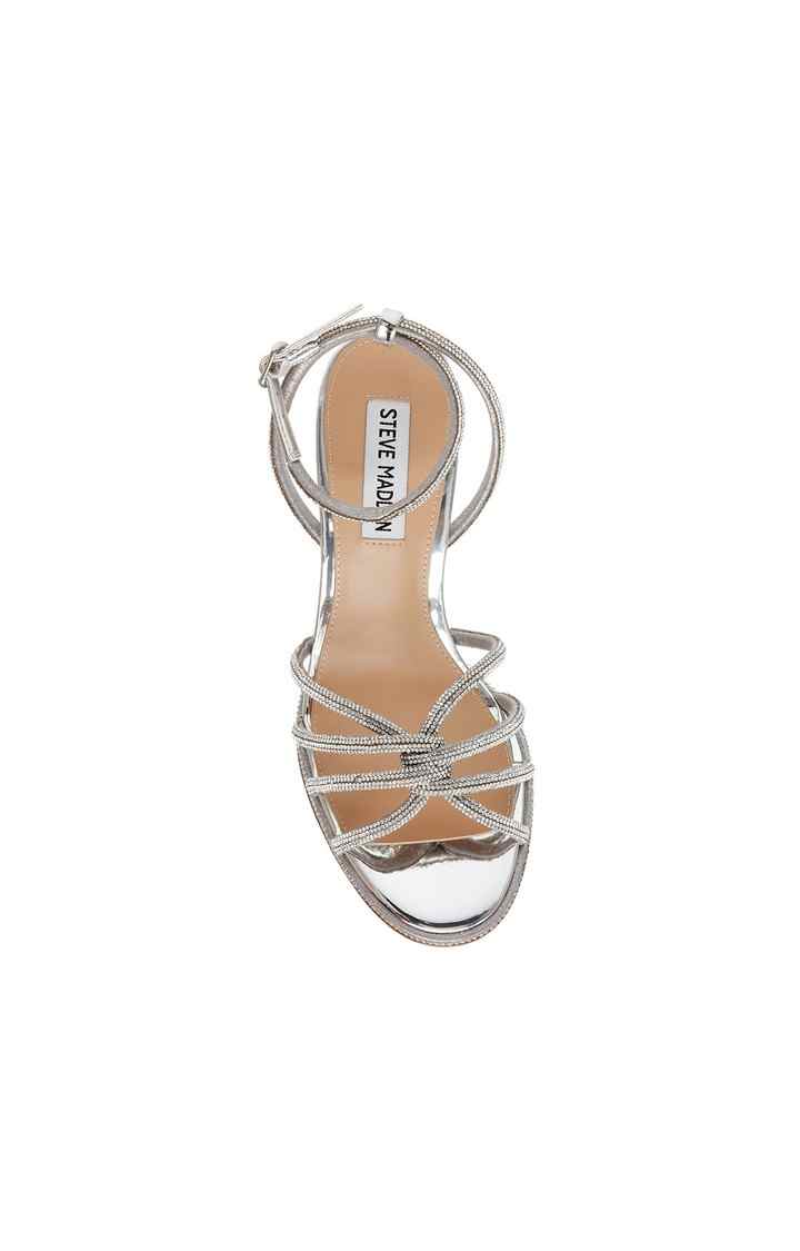 Kailyn-R Silver Heel Sandals