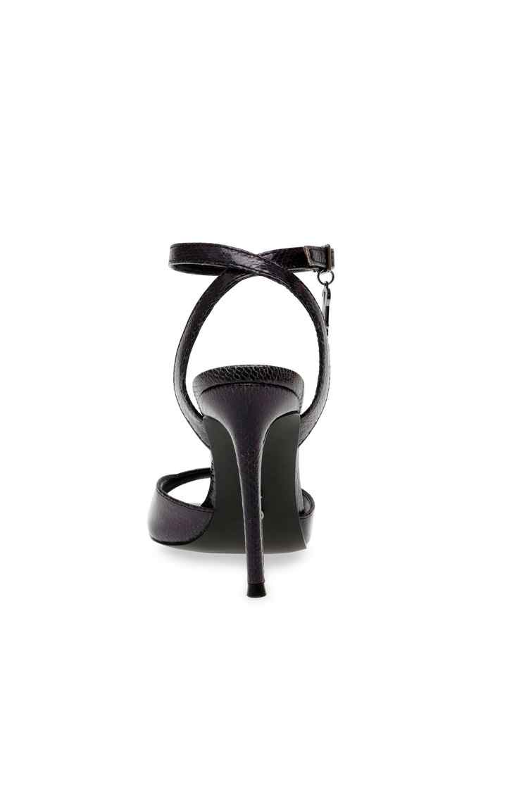 Shakedown Black Heel Sandals