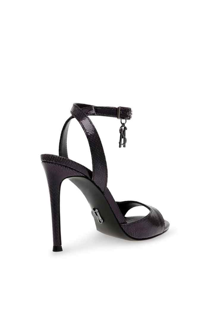 Shakedown Black Heel Sandals