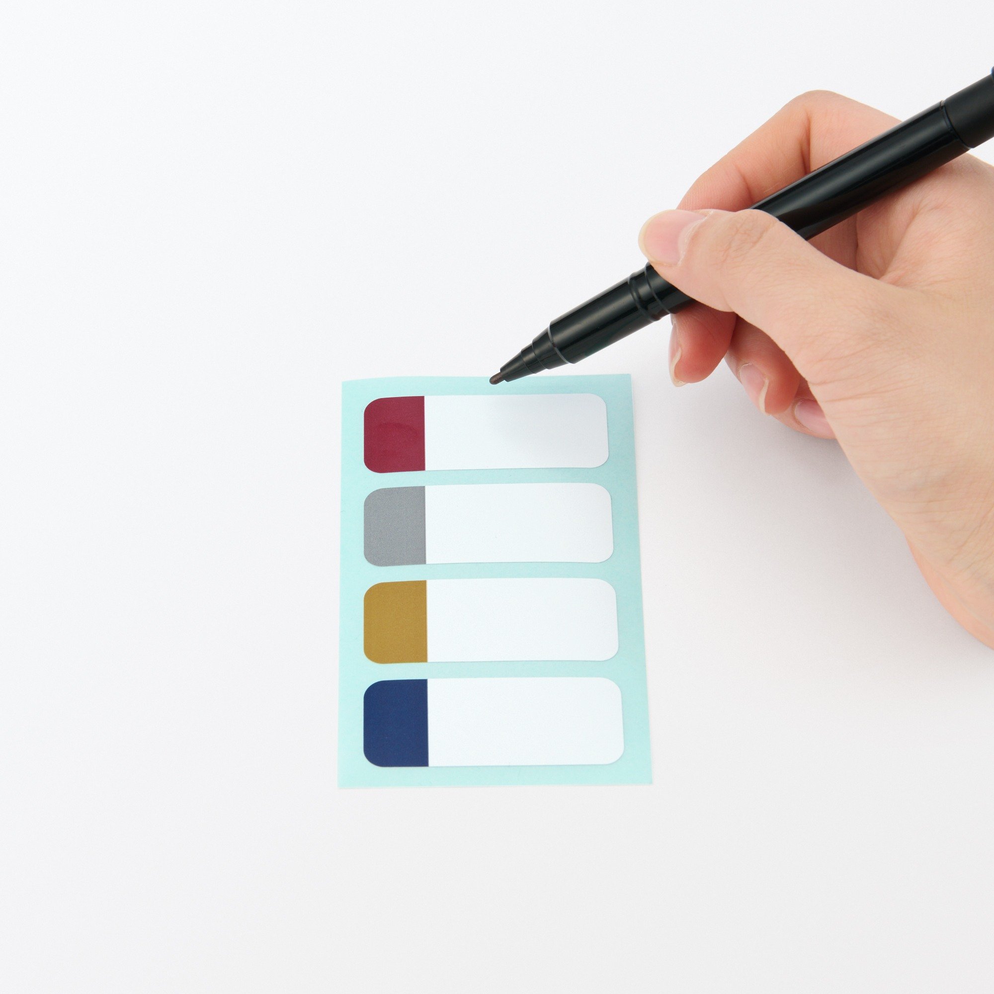 MUJI | No-iron Sticker label Each piece: 50*20 mm