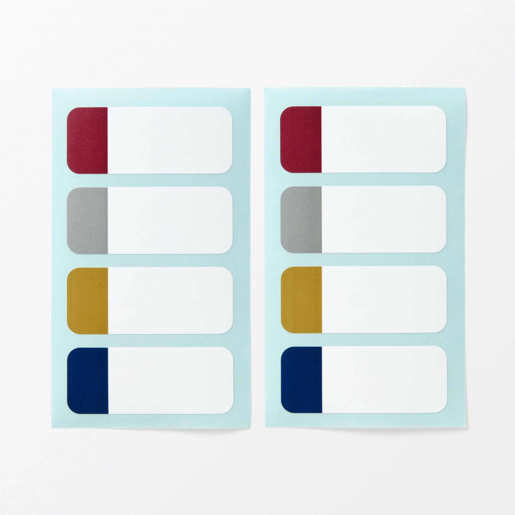 MUJI | No-iron Sticker label Each piece: 50*20 mm