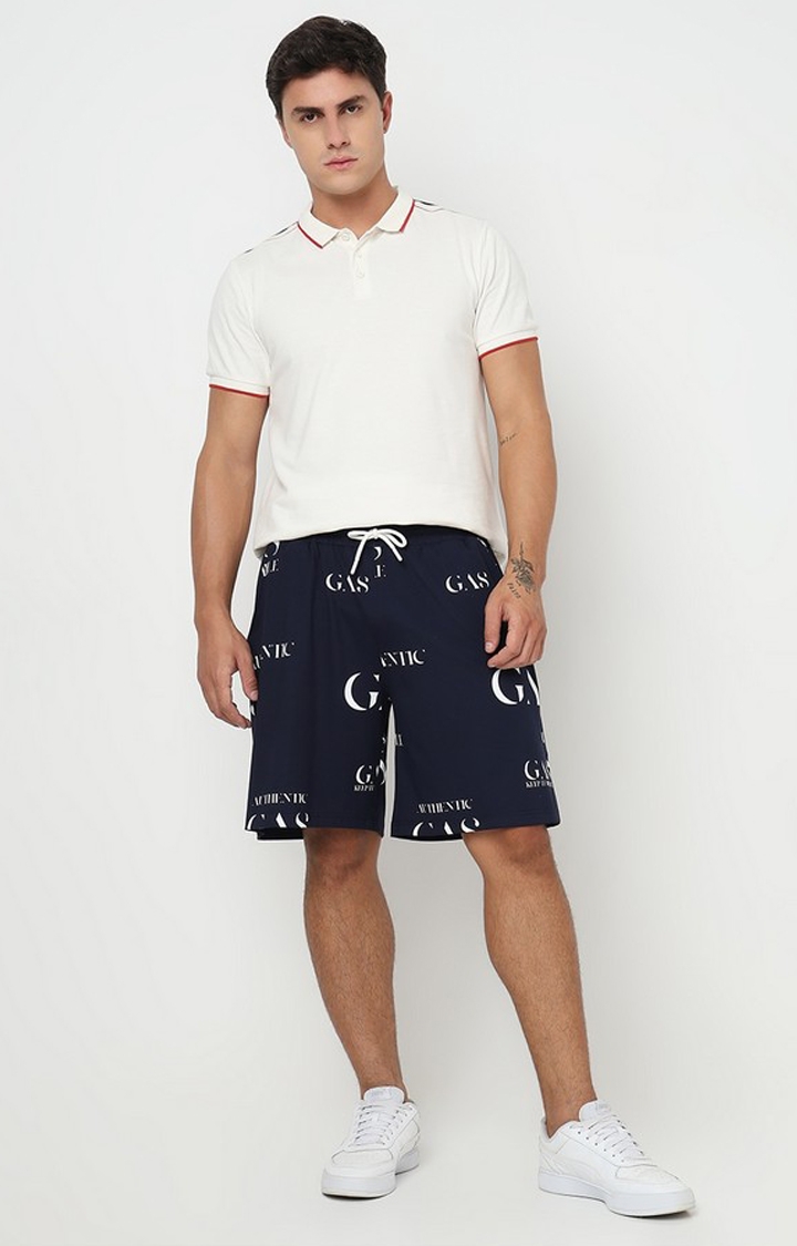 Boxy Fit All Over Printed Shorts